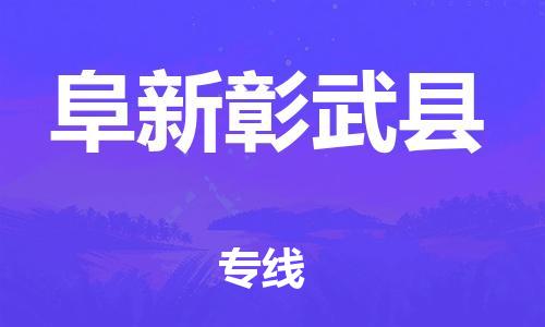 天津到阜新彰武縣物流專線-天津到阜新彰武縣貨運(yùn)公司-