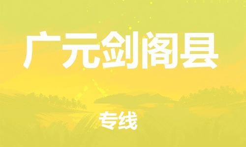 天津到廣元?jiǎng)﹂w縣物流專線-天津到廣元?jiǎng)﹂w縣貨運(yùn)公司-