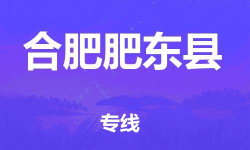 天津到合肥肥東縣物流專線-天津至合肥肥東縣貨運專線