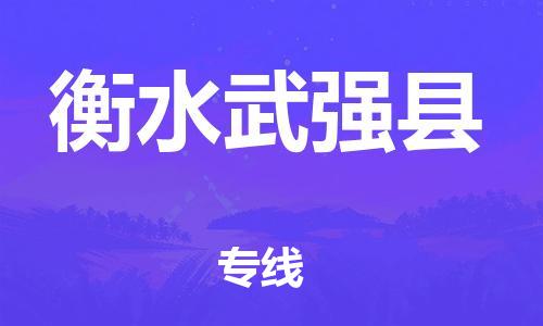 天津到衡水武強(qiáng)縣物流專線-天津至衡水武強(qiáng)縣貨運(yùn)專線