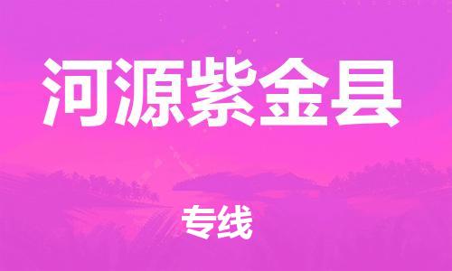 天津到河源紫金縣物流專線-天津到河源紫金縣貨運(yùn)公司-