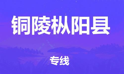 滄州到銅陵樅陽(yáng)縣貨運(yùn)公司_滄州到銅陵樅陽(yáng)縣物流專線