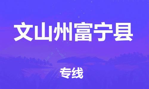 滄州到文山州富寧縣貨運公司_滄州到文山州富寧縣物流專線