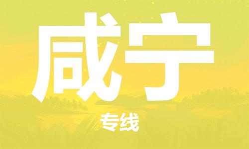 天津到咸寧物流公司|天津到咸寧貨運(yùn)專(zhuān)線|真誠(chéng)合作