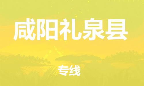 天津到咸陽禮泉縣物流專線-天津到咸陽禮泉縣貨運公司-