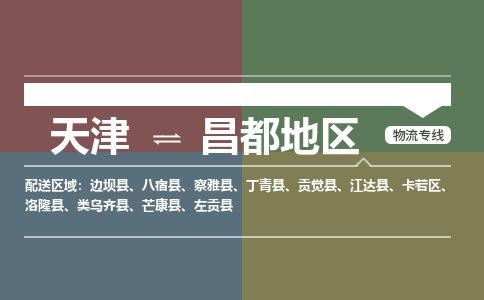 天津到昌都地區(qū)物流專線-天津到昌都地區(qū)貨運公司-門到門一站式服務(wù)