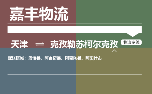 天津到克孜勒蘇柯爾克孜物流公司|天津至克孜勒蘇柯爾克孜物流專線（區(qū)域內(nèi)-均可派送）