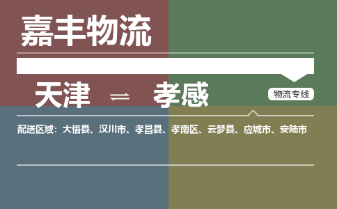 天津到孝感物流公司-天津至孝感專線-天津到孝感貨運公司