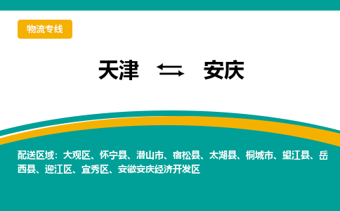 天津到安慶物流專線-天津到安慶貨運(yùn)公司-門到門一站式服務(wù)