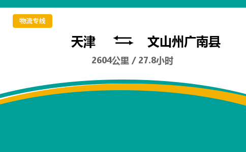 天津到文山州廣南縣物流專線-天津到文山州廣南縣貨運(yùn)公司-