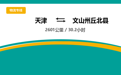 天津到文山州丘北縣物流專線-天津到文山州丘北縣貨運公司-