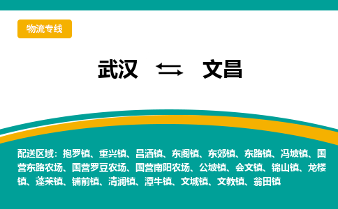 武漢至文昌物流公司|武漢到文昌貨運專線