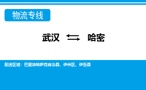 武漢至哈密物流公司|武漢到哈密貨運(yùn)專線